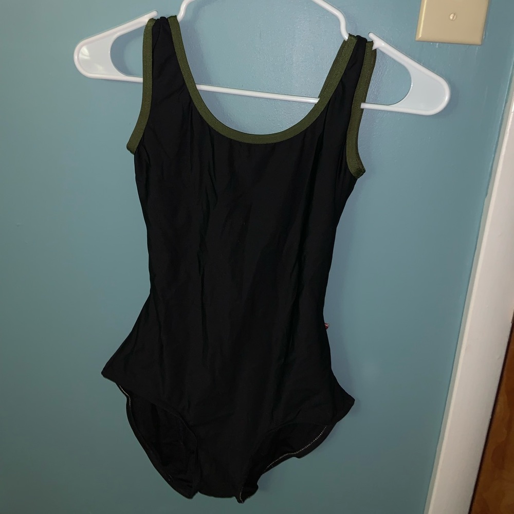 Black Veronique Yumiko Leotard